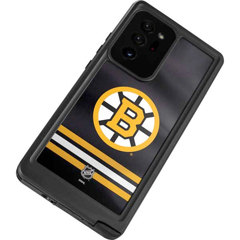 NHL Boston Bruins Home Jersey Galaxy Note20 Ultra 5G Waterproof Case